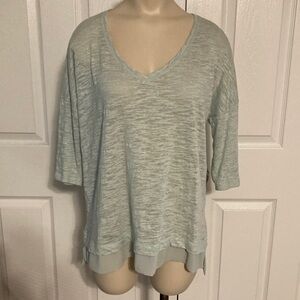 Kenar Burnout Layered Look Top L